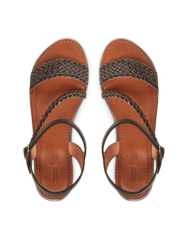 Geox Sandales Geox D Sozy Plus D55DQD 081KY C9B1G Melns