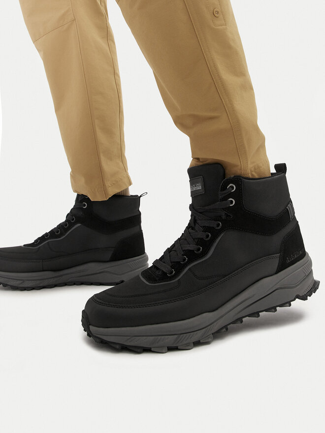 Napapijri Schnürschuhe Napapijri Vorte NP0A4IKT Schwarz