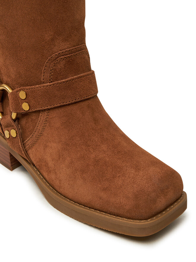 MICHAEL Michael Kors Офицерки MICHAEL Michael Kors Crosby 40F4CBFB6S Кафяв