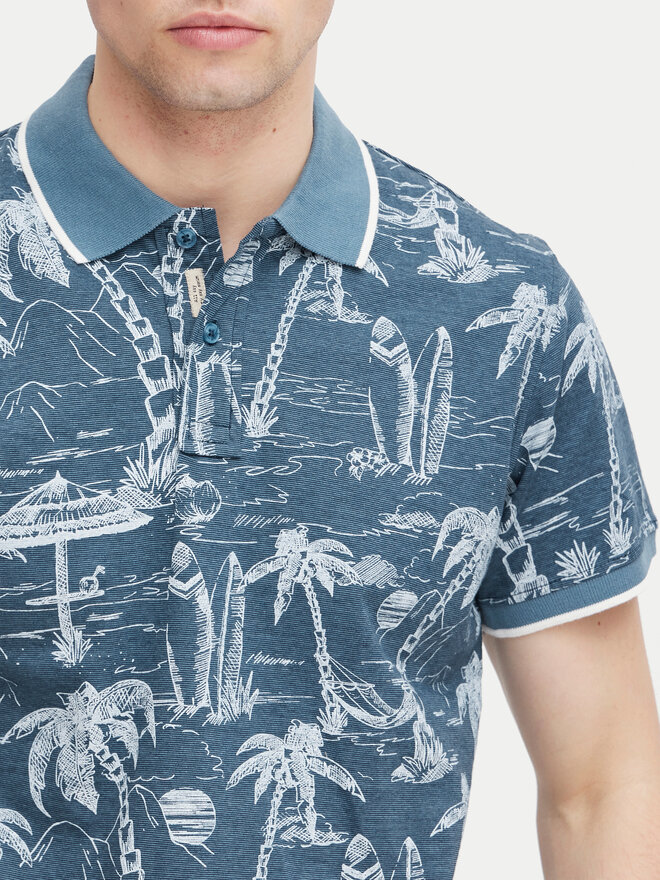 Blend Blend Polo marškinėliai 20716905 Spalvota Regular Fit