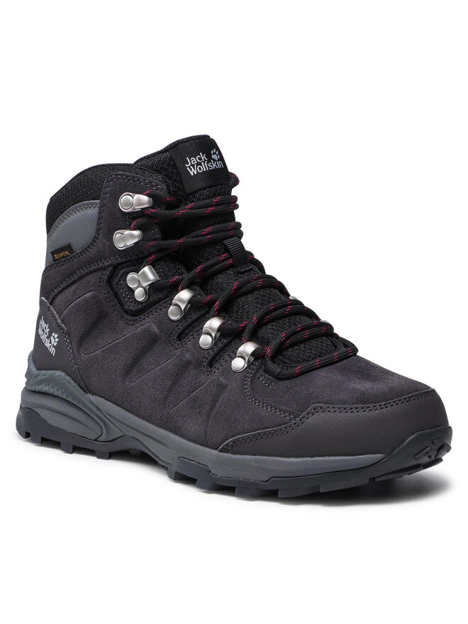 Jack Wolfskin Scarpe da trekking Jack Wolfskin Refugio Texapore Mid W 4050871 Grigio
