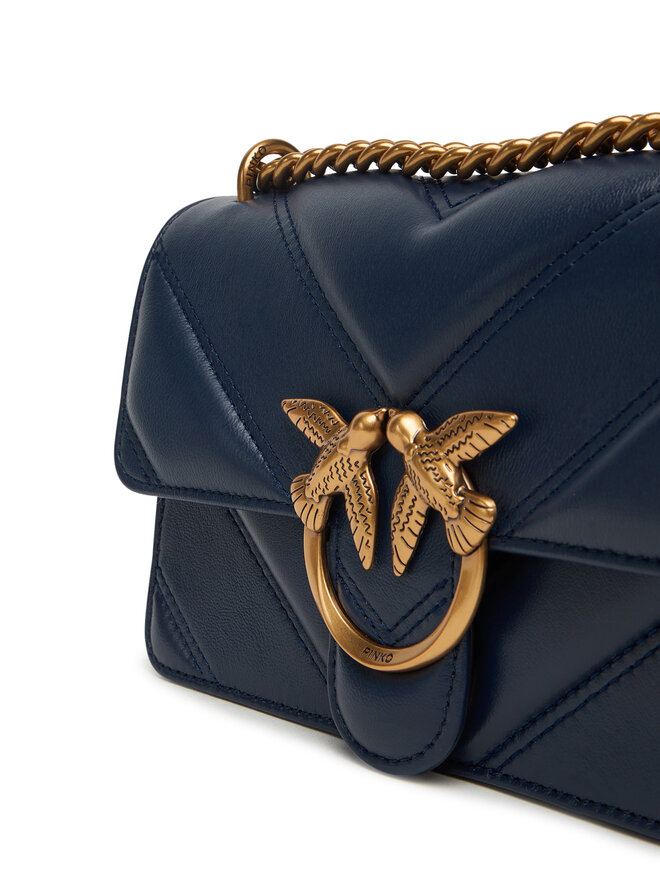 PINKO Geantă PINKO Love One Mini Light Dc Al 25-26 PLTT 104550 A2OS Bleumarin