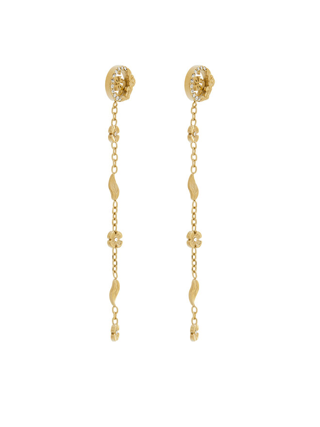 Guess Náušnice Guess JUBE05 040JW Zlatá