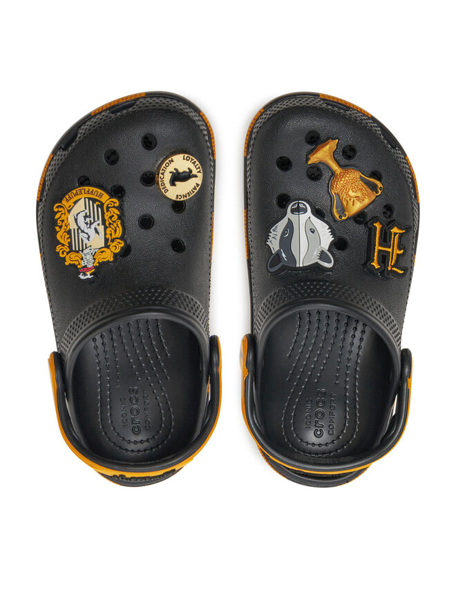 Crocs Şlapi Crocs Harry Potter Classic Hufflepuff Clog K 210544 Negru