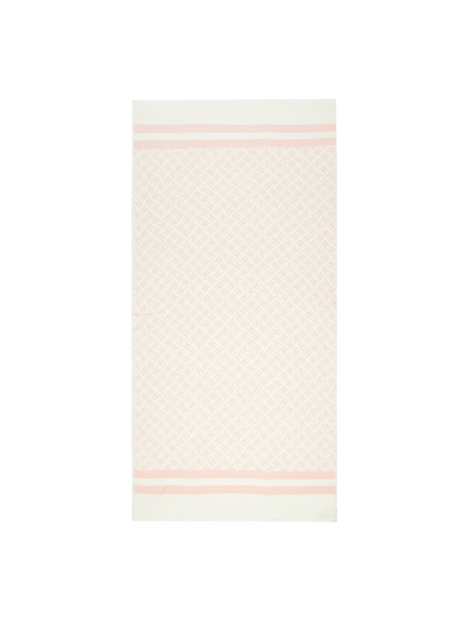 Tommy Hilfiger Szal Tommy Hilfiger Beach Summer Mono Scarf AW0AW16030 Écru