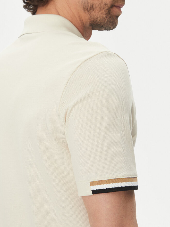 BOSS BOSS Pólóing Parlay 147 50467113 Ekru Regular Fit