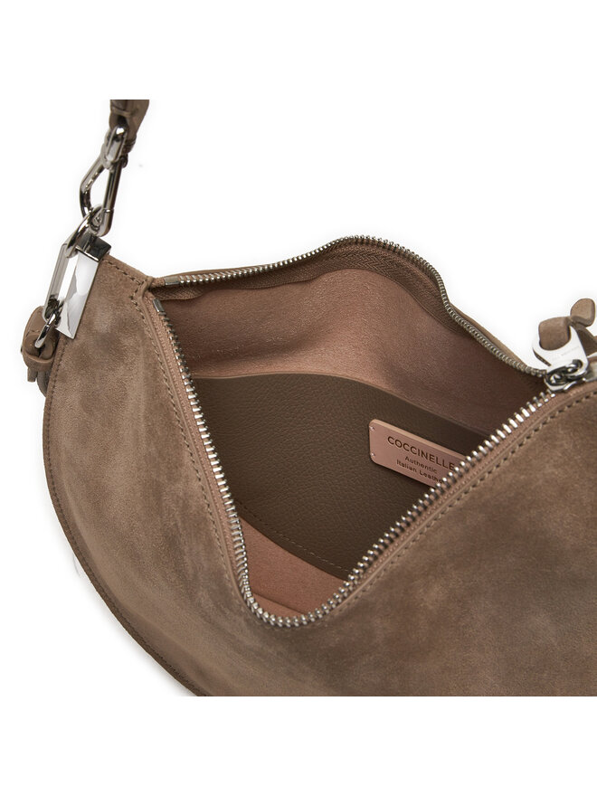 Coccinelle Τσάντα Coccinelle QKG Coccinellesunup Suede E1 QKG 13 02 01 Καφέ