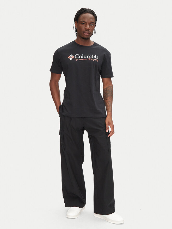 Columbia Columbia T-Shirt Csc Basic Logo™ 1680053 Μαύρο Regular Fit