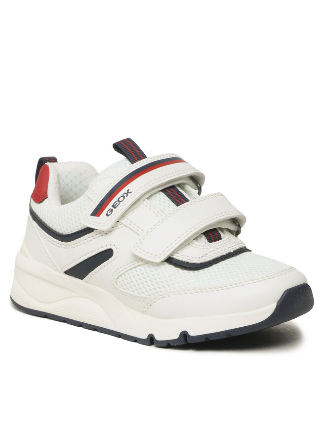 Geox Sneakersy Geox J Rooner Boy J35H0B01454C0899 S Biela