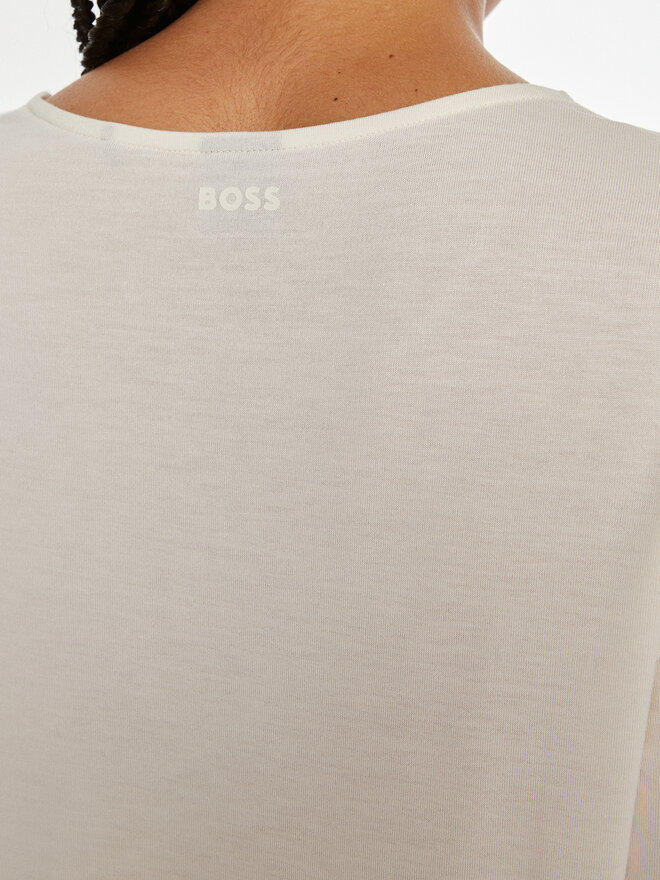 BOSS BOSS Camiseta Esandy 50457656 Écru Relaxed Fit