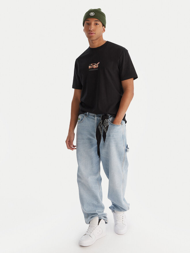 DC Shoes DC Shoes T-Shirt Handy Cam HSS EDYZT04379 Schwarz Regular Fit
