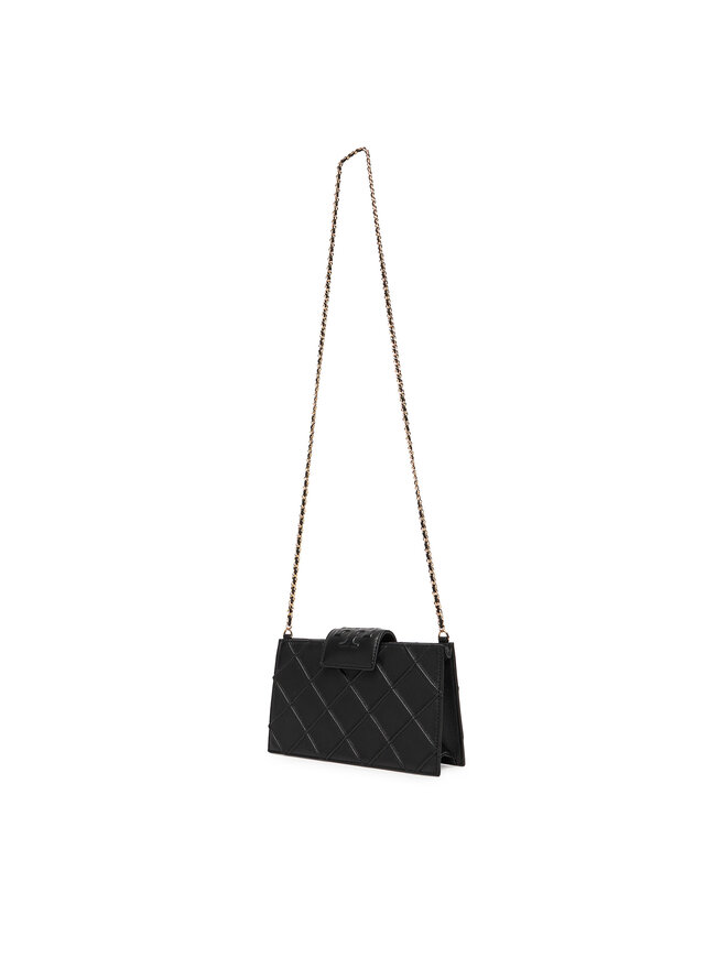 Tory Burch Handtasche Tory Burch Fleming Mini Chain Wallet 167250 Schwarz