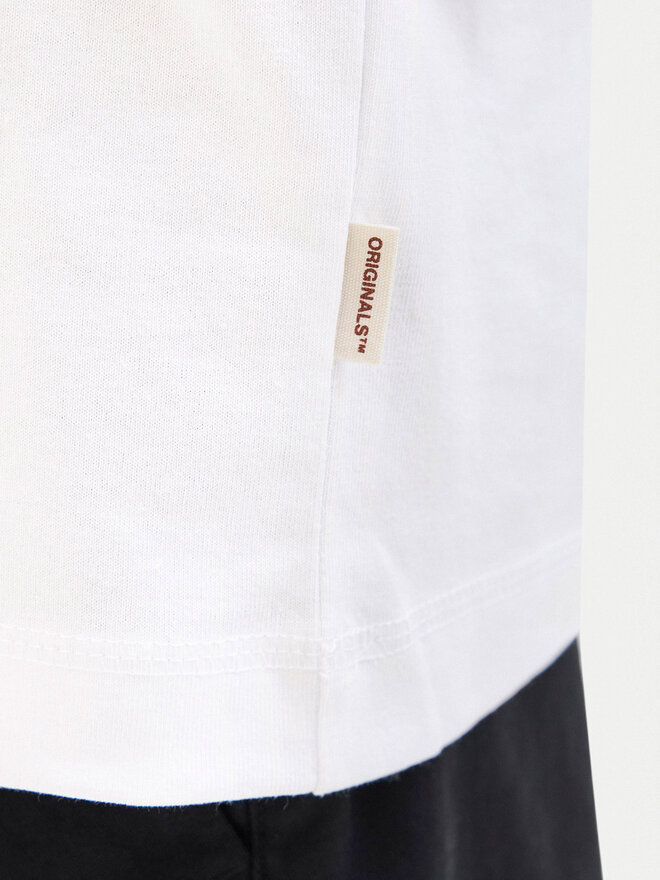 Jack&Jones Junior Jack&Jones Junior Póló Canggu 12278649 Fehér Relaxed Fit