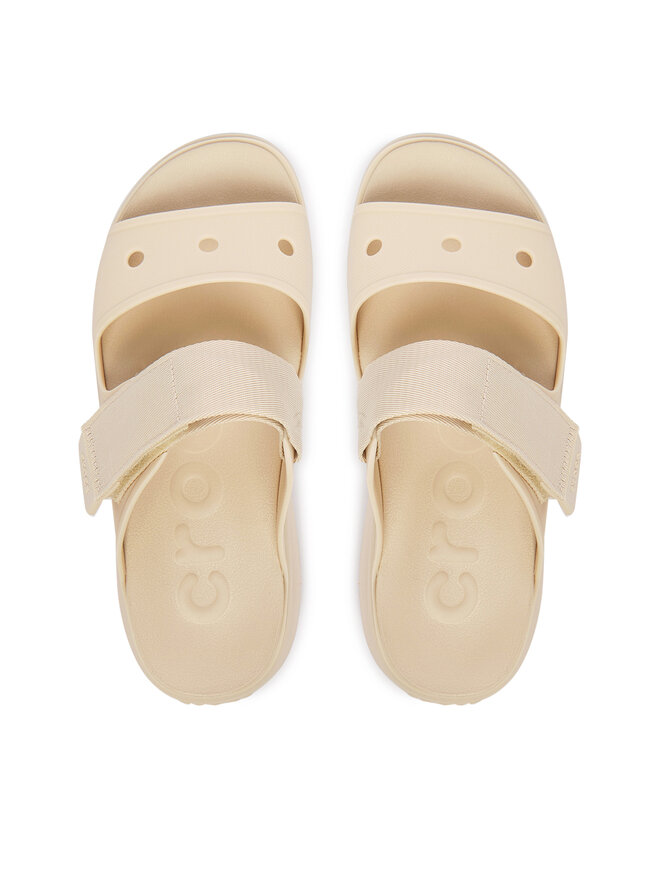 Crocs Шльопанці Crocs Soho Two Strap Sandal 212861 Бежевий