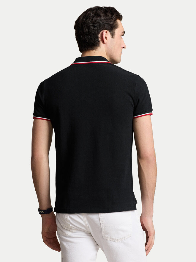 Polo Ralph Lauren Polo Ralph Lauren Поло Ssl 710842621001 Чорний Slim Fit