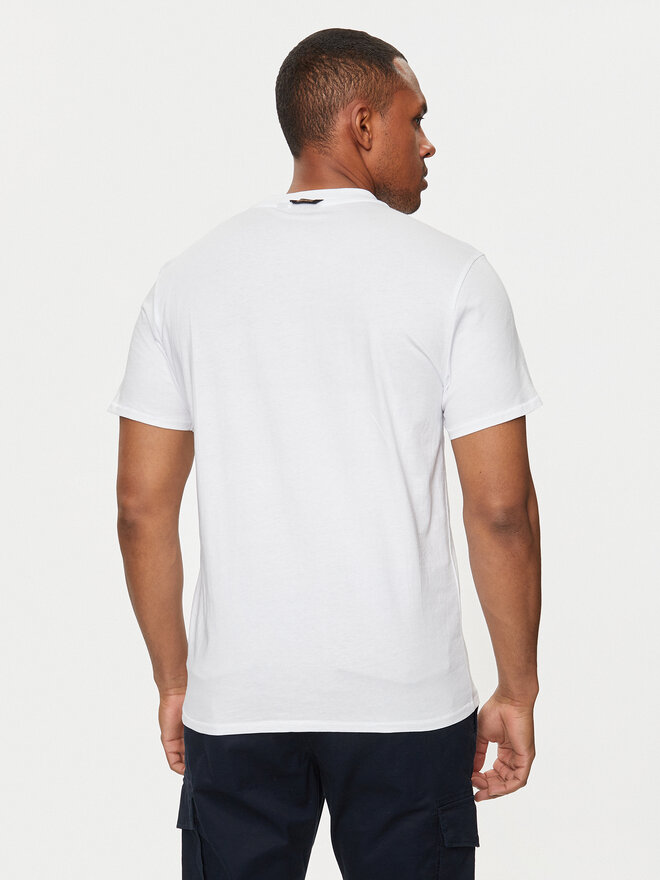Napapijri Napapijri Camiseta S-Turin NP0A4HQG Blanco Regular Fit