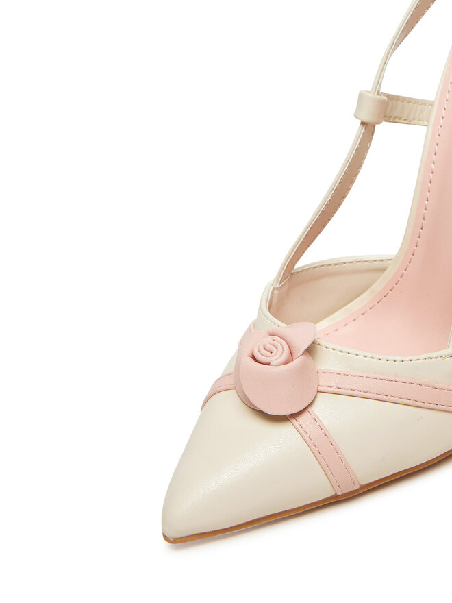 DeeZee Sandále DeeZee HT92831-166 Écru