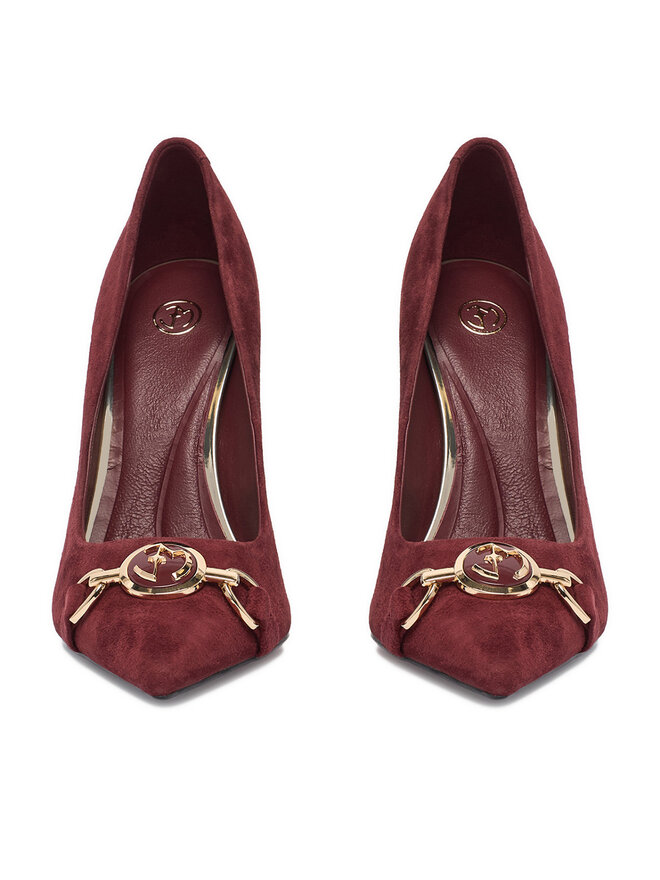 Eva Minge High Heels Eva Minge EO-LILA-1677-13-3S Dunkelrot