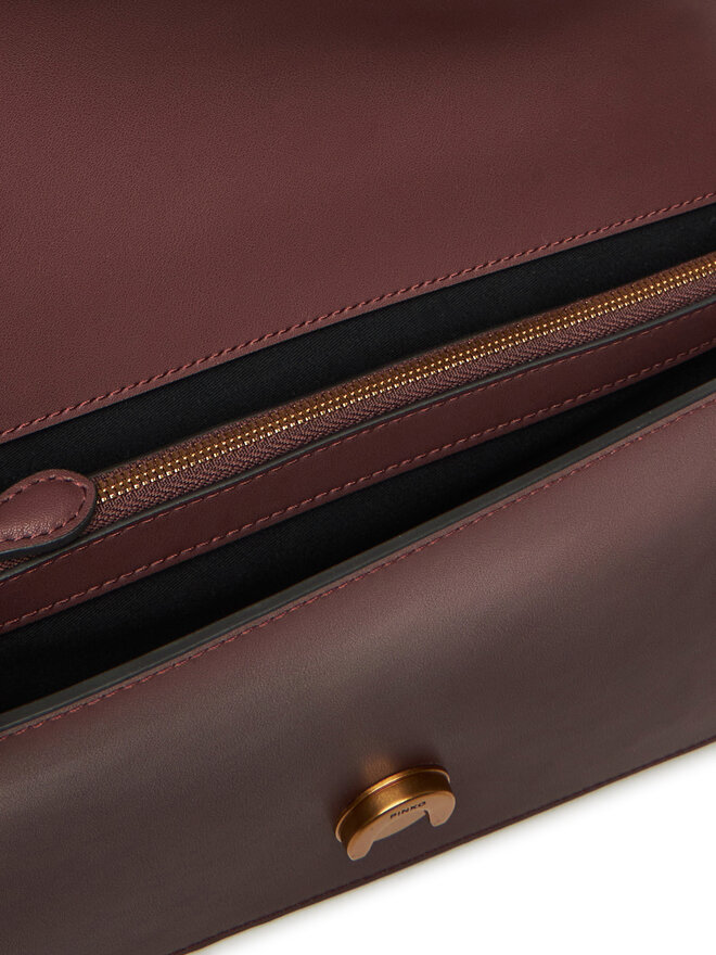 PINKO Ročna torba PINKO Love One Classic ST.CL Al 25-26 PLTT 105857 A0F1 Bordo rdeča