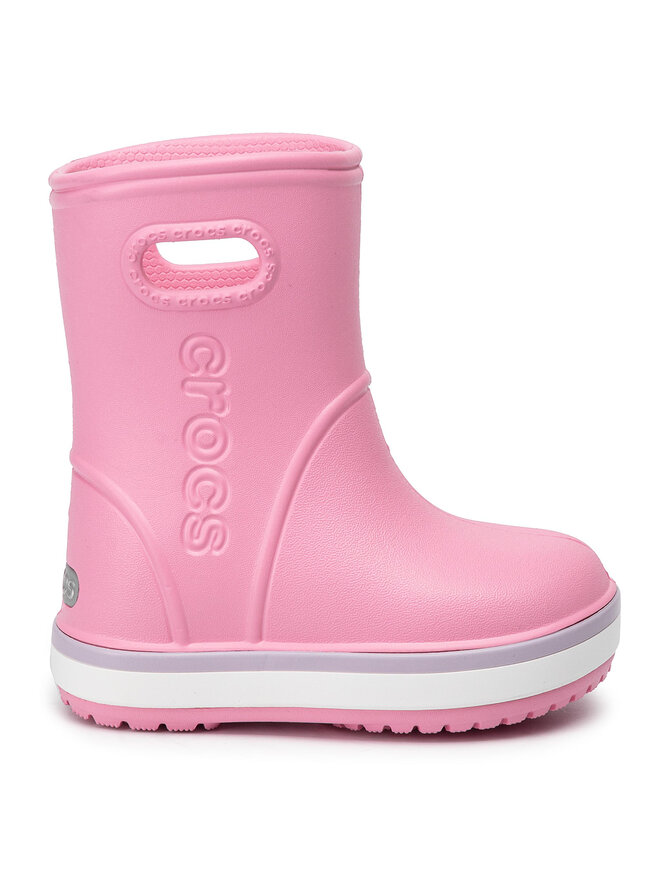 Crocs Gummistiefel Crocs Crocband Rain Boot K 205827 Rosa