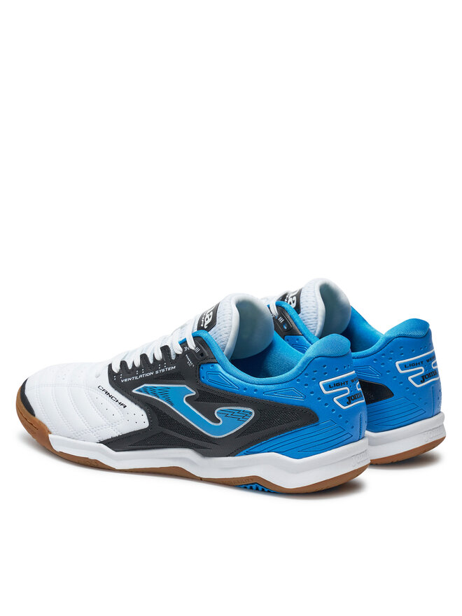 Joma Ποδοσφαιρικά Παπούτσια Joma Cancha Indoor CANW2402IN Λευκό