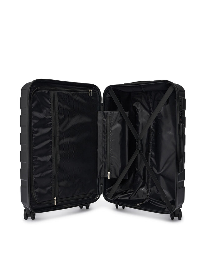 Gino Rossi Mittlerer Koffer Gino Rossi GIN-M-001-05-BLACK Schwarz