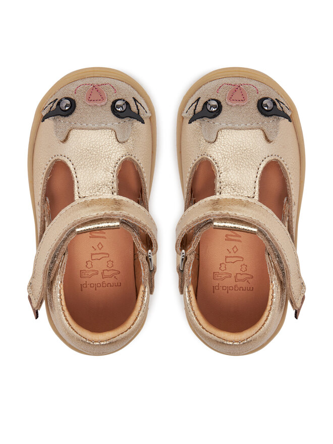 Mrugała Halbschuhe Mrugała Tola 2180/5 Goldfarben