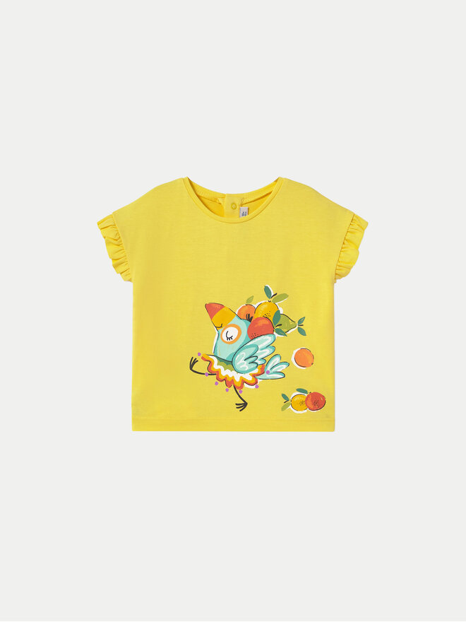 Mayoral Mayoral Camiseta 1048 Amarillo Regular Fit