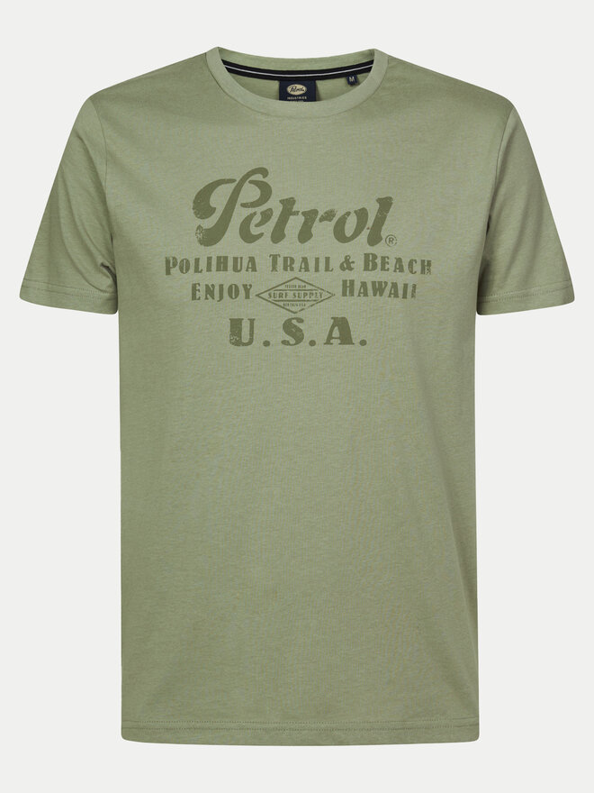 Petrol Industries Petrol Industries Футболка M-1040-TSR600 Зелений Regular Fit
