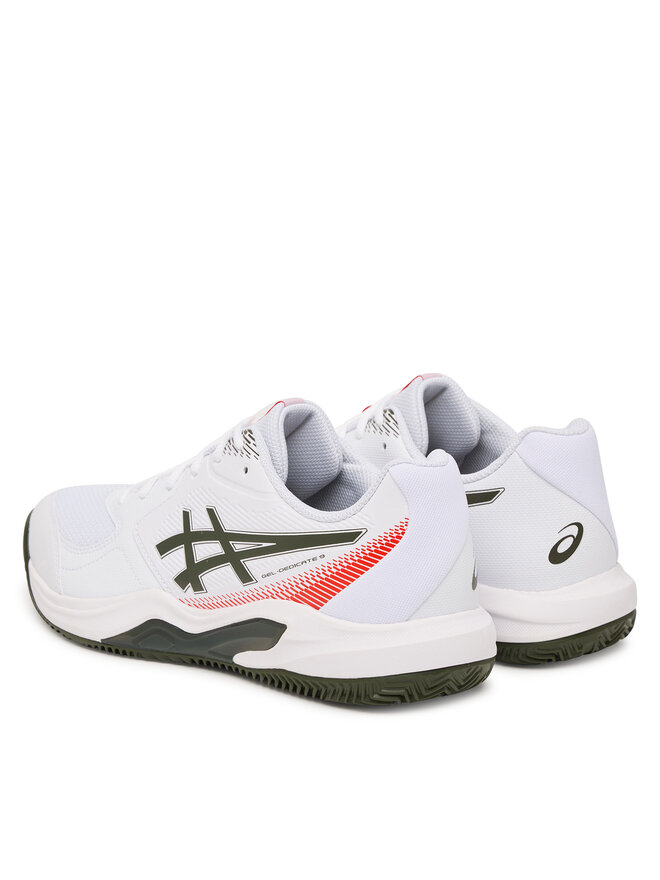 Asics Tennisschuhe Asics Gel-Dedicate 9 Clay 1041A547 Weiß