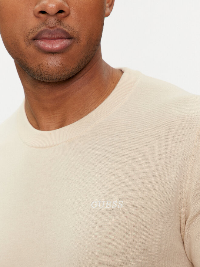 Guess Guess Pullover M4GR05 Z3DN1 Creme Regular Fit