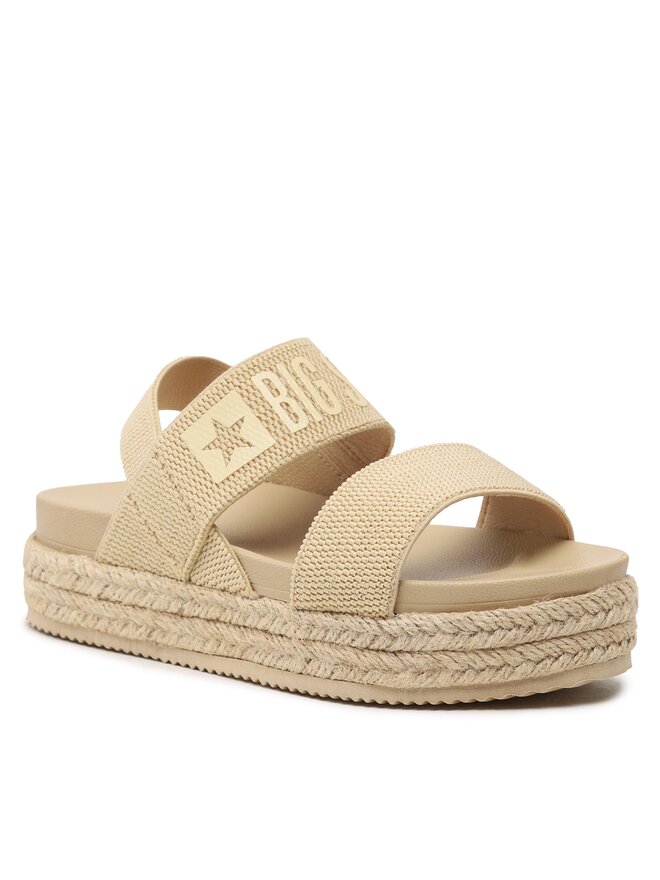 Big Star Shoes Sandały Big Star Shoes LL274858 Beżowy