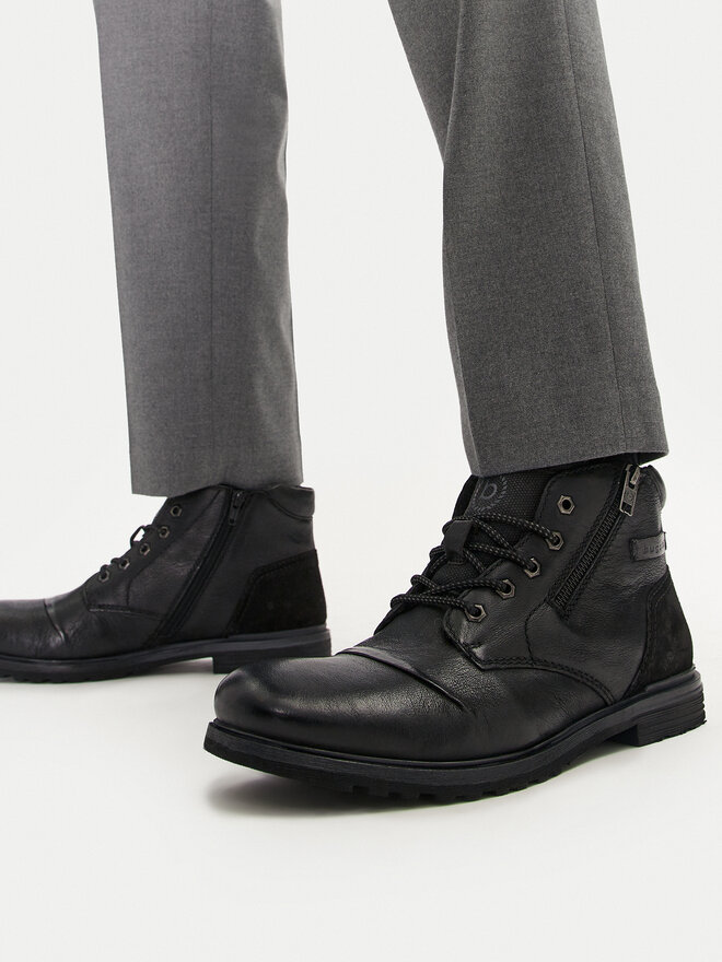 Bugatti Schnürschuhe Bugatti 325-A0U3H-3500 Schwarz