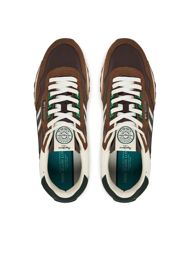 Pepe Jeans Sneakers Pepe Jeans Kingston College M PMS400010 Braun