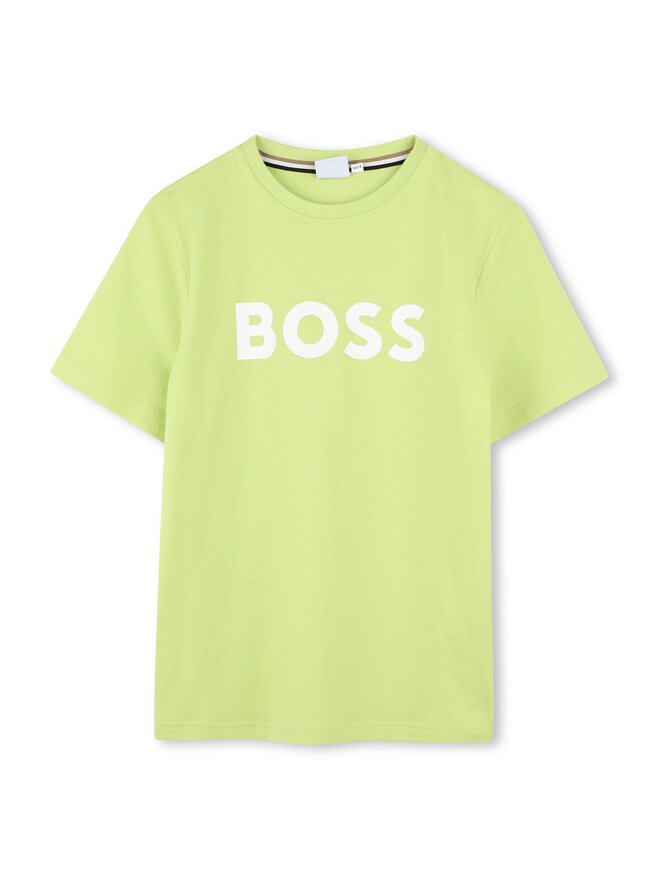BOSS BOSS T-Shirt J52030 D Grün Regular Fit