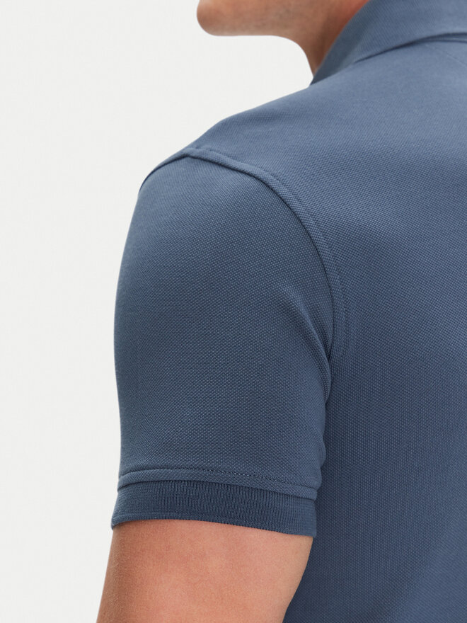 Tommy Hilfiger Tommy Hilfiger Pólóing 1985 MW0MW17771 Kék Slim Fit