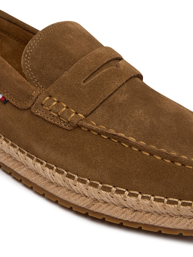 Tommy Hilfiger Espadrilles Tommy Hilfiger Flexible Hilfiger Sde Espadrille FM0FM05794 Braun