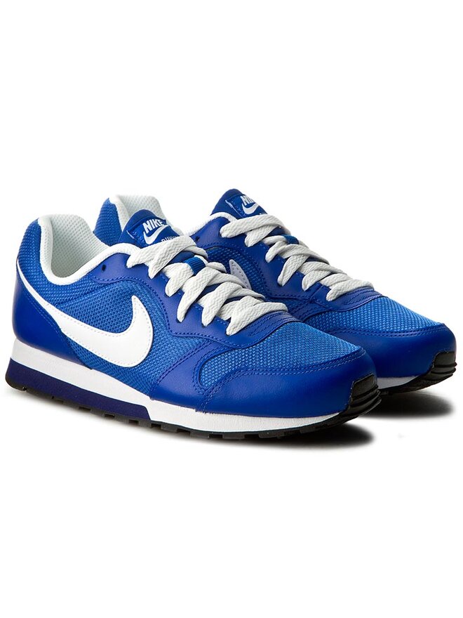 Sneakers Nike Md Runner 2 Gs 807316 402 Bleu marine chaussures