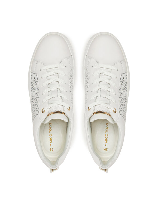 Marco Tozzi Sneakersy Marco Tozzi 2-23798-44 Biela