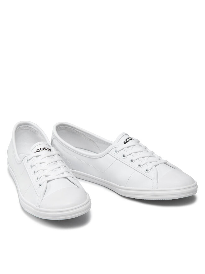 Lacoste Sneakers aus Stoff Lacoste Ziane Bl 1 Cfa 7-37CFA0065001 Weiß