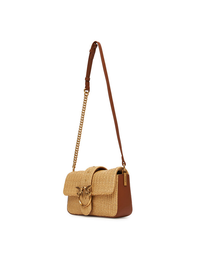 PINKO Geantă PINKO Love One Mini Slouchy Fl PE 25 PLTT 104340 A2CF Bej