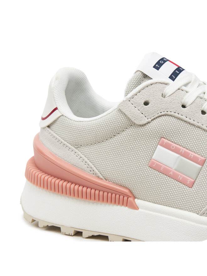 Tommy Jeans Сникърси Tommy Jeans Tjw Tech Runner Ess EN0EN02511 Сив