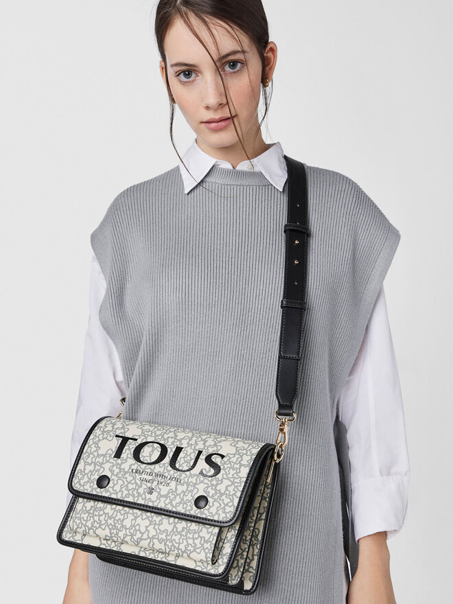 TOUS Handtasche TOUS Bandolera M. Audree K Mini 2001576243 Schwarz