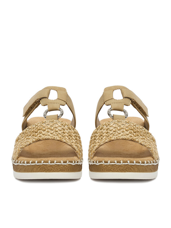 Rieker Pantoletten Rieker CEO-V1243-60 Beige
