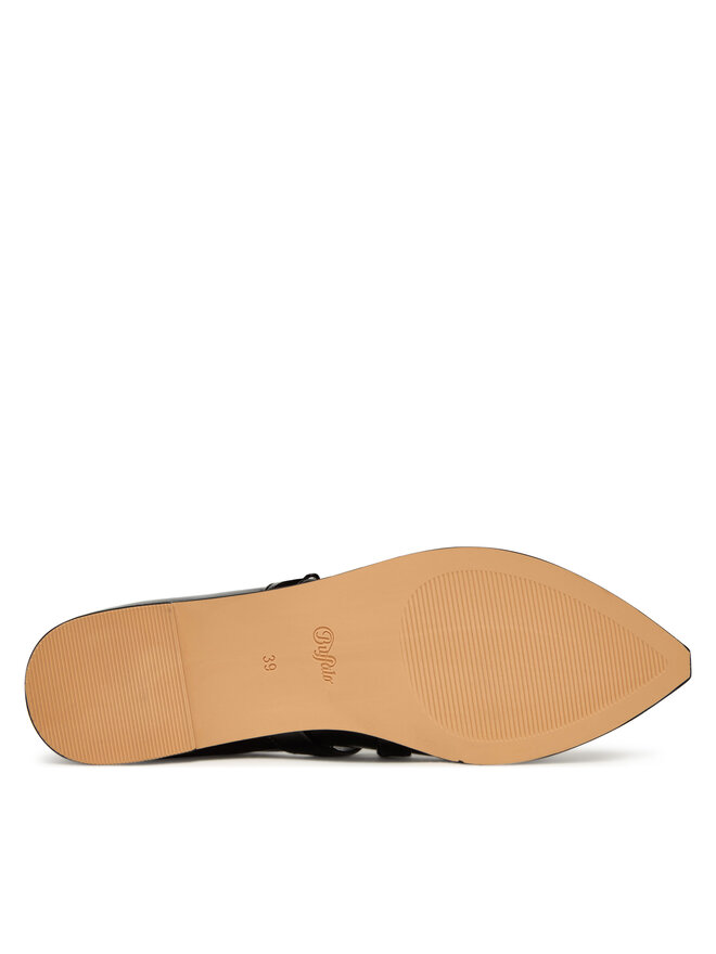 Buffalo Ballerinas Buffalo Marly Cross 1621026 Schwarz
