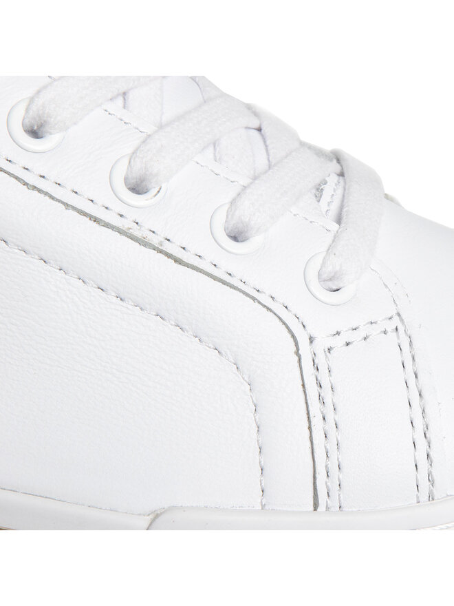 Tommy Hilfiger Sneakers Tommy Hilfiger Branded Outsole Metallic Sneaker FW0FW04707 Weiß