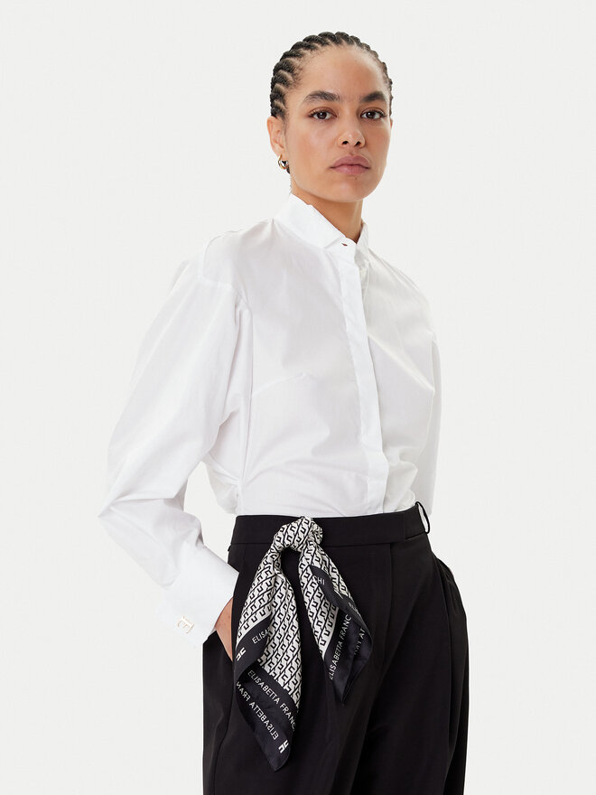 Elisabetta Franchi Šátek Elisabetta Franchi FO-15F-56E2-V80 Černá