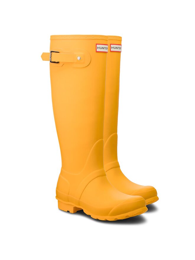 Hunter Гумени ботуши Hunter Org Tall WFT1000RMA Жълт
