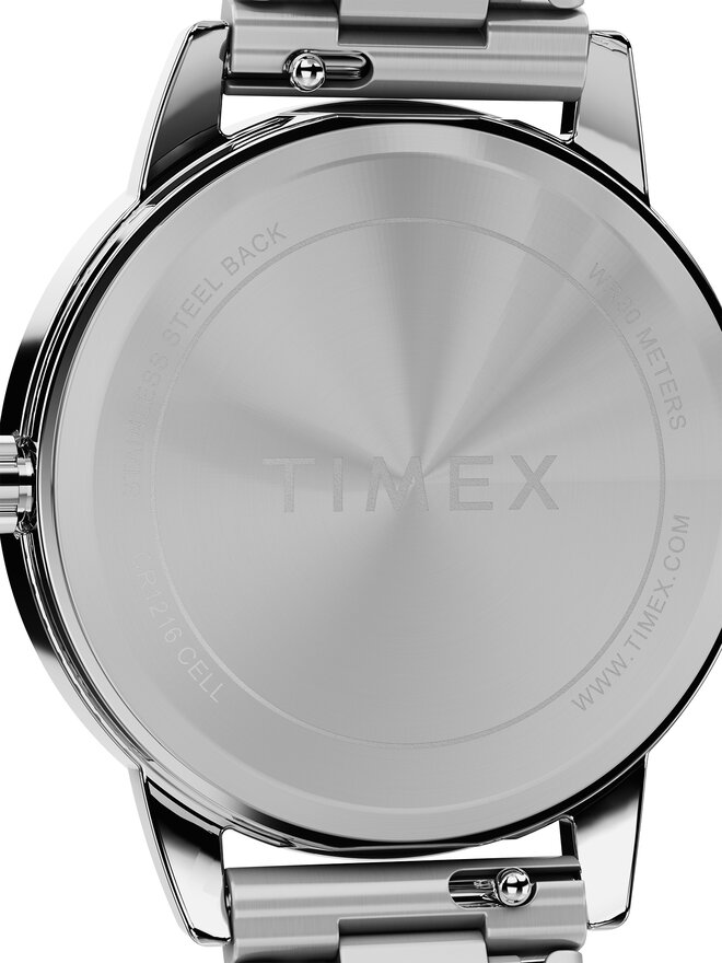Timex Zegarek Timex Easy Reader Classic TWG063000 Srebrny