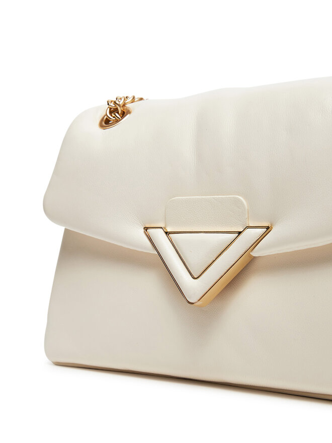 Aldo Handtasche Aldo Softpuff 14009821 Écru